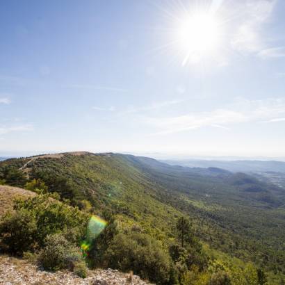 GTV per mountainbike Etappe 8 B- Van Vitrolles-en-Luberon naar Lauris