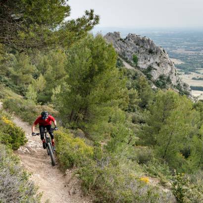 Grande traversée de Vaucluse en VTT Etape 2 - De Malaucène à Bedoin