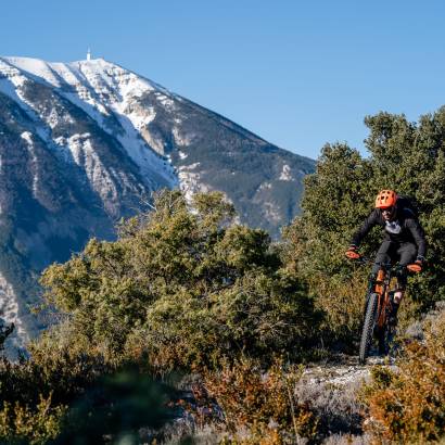 Grande Traversée de Vaucluse en VTT Etape 1 - De Savoillans à Malaucène