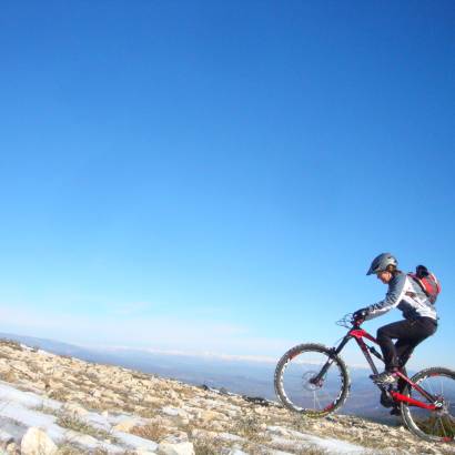 MTB trail no. 56 - Ridges on the Grand Luberon and Combe Platte