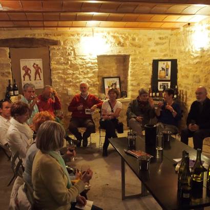 Dégustation de vin sous hypnose - Domaine de la Ferme Saint Martin