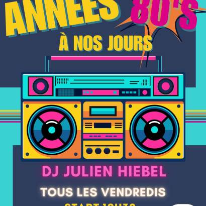 Soirées des années 80 à nos jours Soirées des années 80 à nos jours