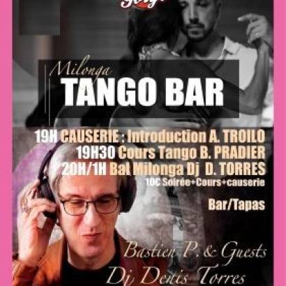 Tango Bar, La Soirée