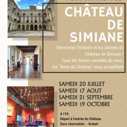 Visite gratuite du Château de Simiane