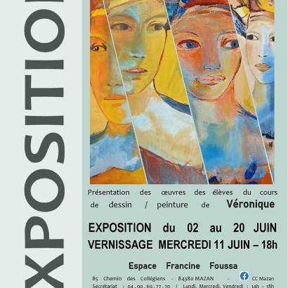 Exposition des ateliers dessin et peinture Exposition des ateliers dessin et peinture