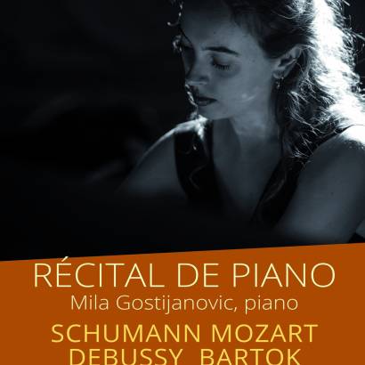 Récital de Piano - Festival des Musiques d'été Récital de Piano - Festival des Musiques d'été