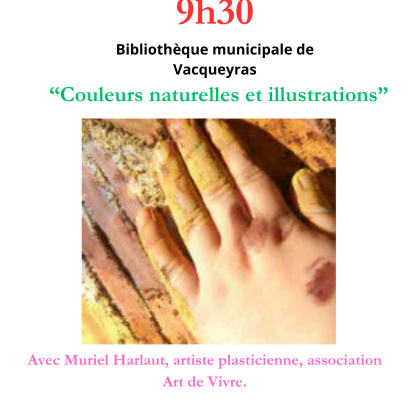 Atelier : Couleurs naturelles et illustrations Atelier : Couleurs naturelles et illustrations
