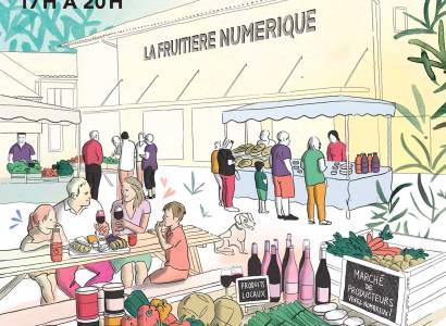 Marché du soir des producteurs de Lourmarin