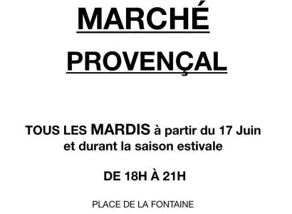 Marché provençal