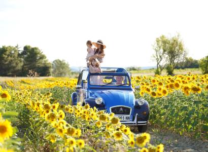 Le Luberon en 2cv décapotable avec Oh My Deuche