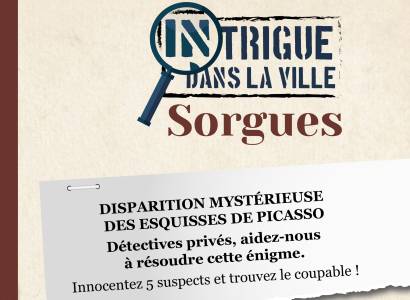Intrigue dans la ville® : Jeu de piste familial pour découvrir Sorgues en s'amusant !
