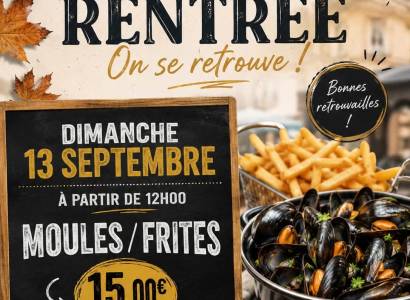 Dimanche Moules Frites au Benedetti Caffé