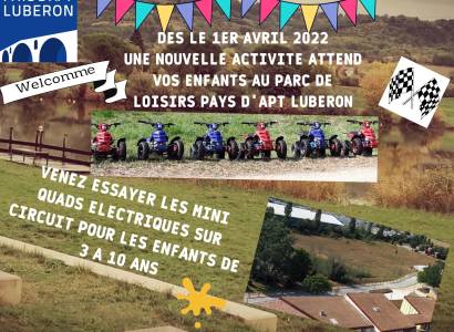 Activité de mini quads électriques