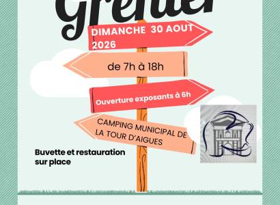 Vide grenier de l'Amicale des Sapeurs Pompiers de La Tour d'Aigues