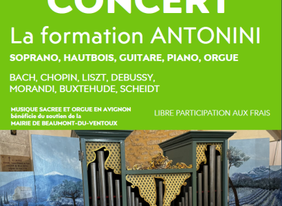 21èmes estivales : Concert de la Formation Antonini