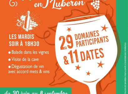 Les Sunsets Vignerons en Luberon au Domaine Le Novi à La Tour d'Aigues