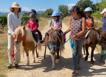 Balade à poney ou à cheval au Lucky Horse