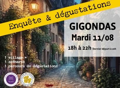 Enquête dans les vignes - Murder Party à Gigondas