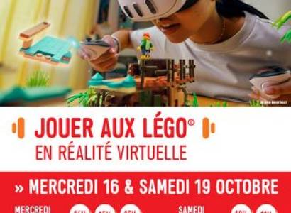 Micro-Folie :  Jouer aux légo en réalité virtuelle