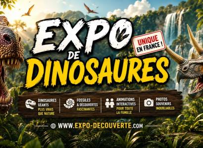 Exposition de dinosaures