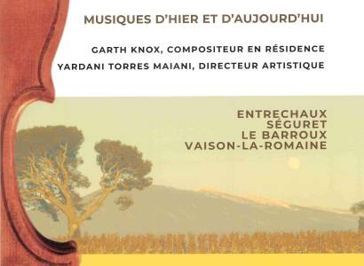 « Mouvements introspectifs »  Récital de Jodyline Gallavardin, piano - Festival Autour du Ventoux