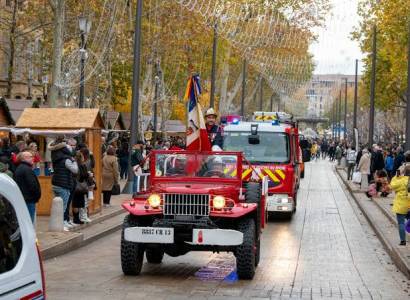 Défilé de la Sainte Barbe des Sapeurs Pompiers de Cadenet