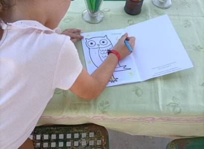 Jeu des Pitchouns au Domaine Le  Novi à La Tour d'Aigues