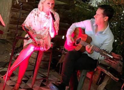 Dîner concert au Chat Blanc - Duo Equilibre (soul, jazz, pop) / Traiteur Lou Croustet / Clarita Pâtisserie