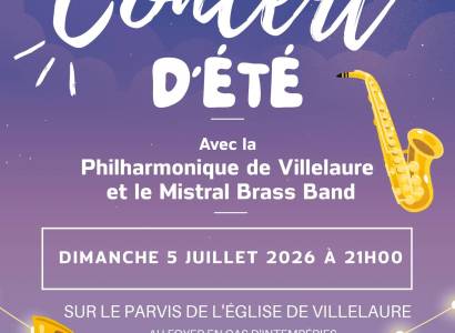Concert d'été à Villelaure