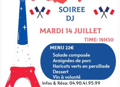 Fête Nationale et soirée DJ