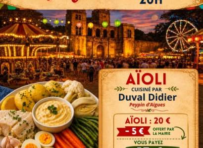Aioli géant à La Tour d'Aigues