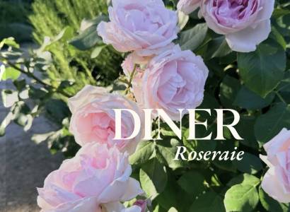 Dîner Roseraie au Domaine de Fontenille