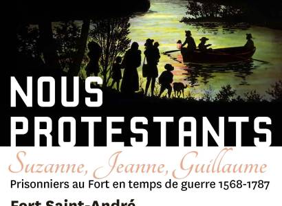 Visite de l'exposition du Fort Saint-André