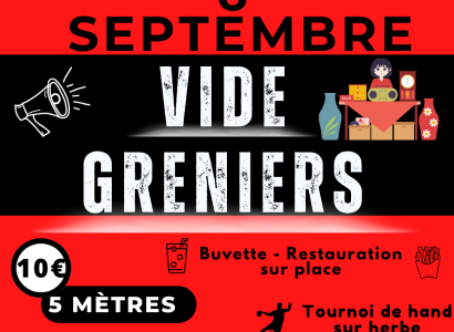 Vide-greniers du HandBall Club Valréas (HBCV)