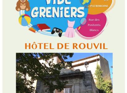 Vide-greniers à l'Hôtel de Rouvil
