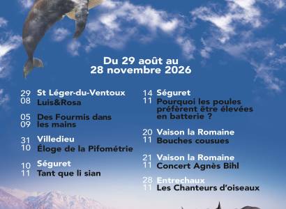 Spectacle musical "Les chanteurs d'oiseaux - Perchés !" - Festival Après les Vendanges