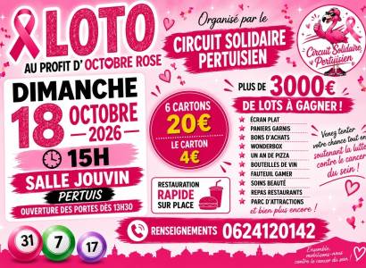 Loto Octobre Rose