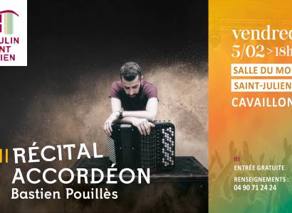 Récital accordéon Bastien Pouillès