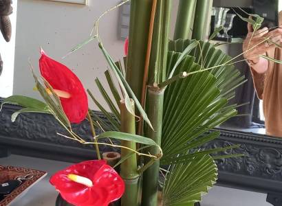 Cours d'art floral japonais - École Sogetsu