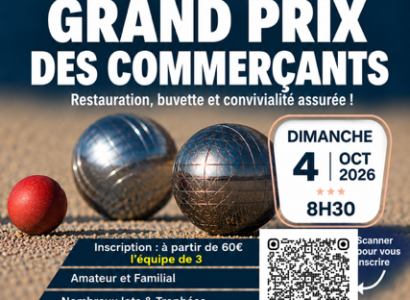 Grand prix des commerçants – concours de pétanque