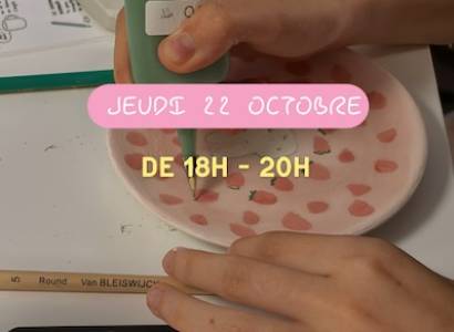 Atelier Peinture sur céramique