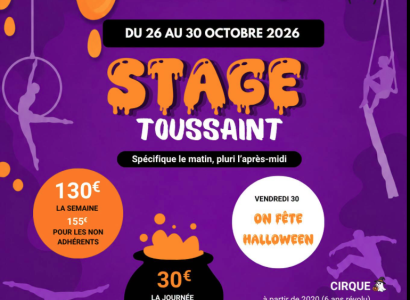 Stages pluridisciplinaires durant les vacances d'automne