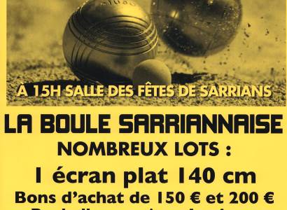 Super Loto de la boule Sarriannaise