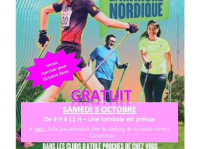 Journée nationale de la marche nordique