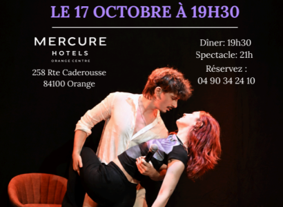 Dîner spectacle à l'hôtel Mercure Orange