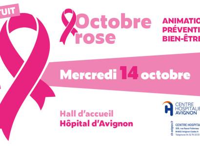 Octobre Rose 30e édition à l'Hôpital d'Avignon