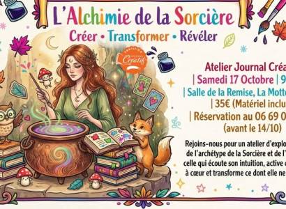 Atelier journal créatif à la Motte-d'Aigues.