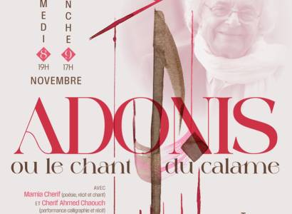 Adonis et le chant du calame