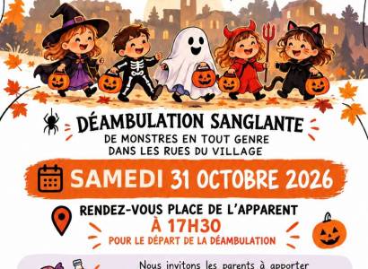 Rasteau fête Halloween !