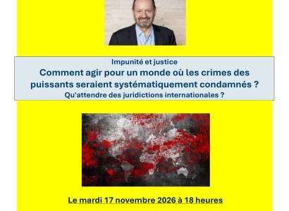 Conférence/Débat à l'initiative du Cercle Condorcet du pays d'Apt